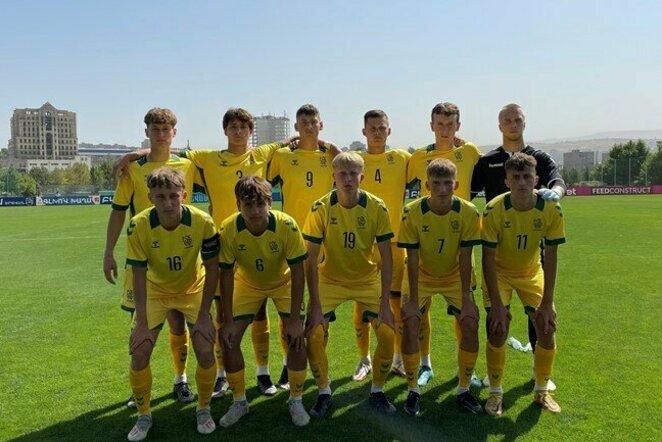 Lietuvos U-19 futbolo rinktinė | lff.lt nuotr.