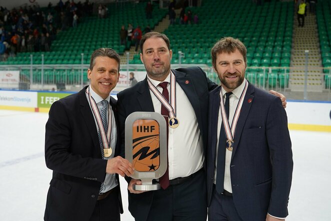 Lietuvos vyrų ledo ritulio rinktinės treneriai | Tito Pacausko nuotr.