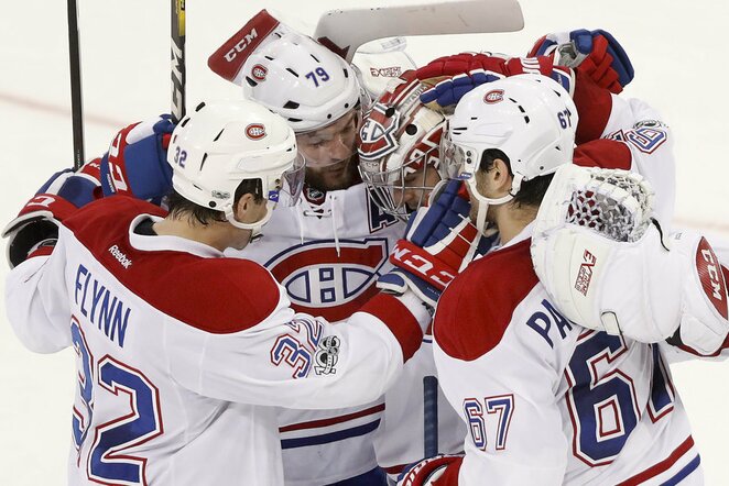 „Rangers“ - „Canadiens“ rungtynių akimirka | Scanpix nuotr.