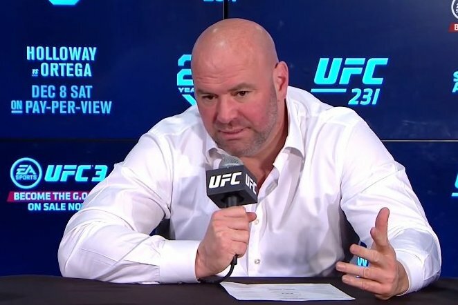 Dana White'as | Youtube.com nuotr.