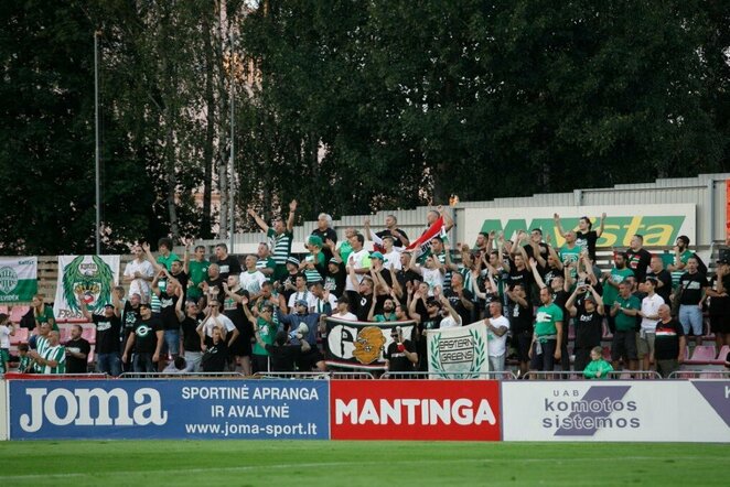 „Ferencvaroš“ sirgaliai | Eriko Ovčarenko / BNS foto nuotr.