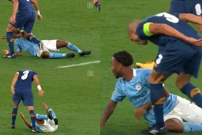 Pepe ir Raheemas Sterlingas | „Twitter“ nuotr.