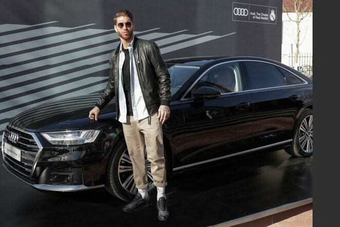 Sergio Ramoso „Audi A8 50 TDI“ - 100 tūkst. eurų. | Organizatorių nuotr.
