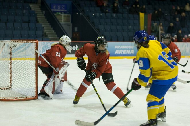 Lietuvių ir ukrainiečių rungtynės | hockey.lt nuotr.