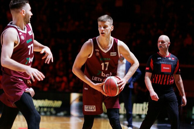 „Rytas“ - „7bet-Lietkabelis“ rungtynių akimirka  | Allos Fedorčenko ir Manto Stankevičiaus nuotr.