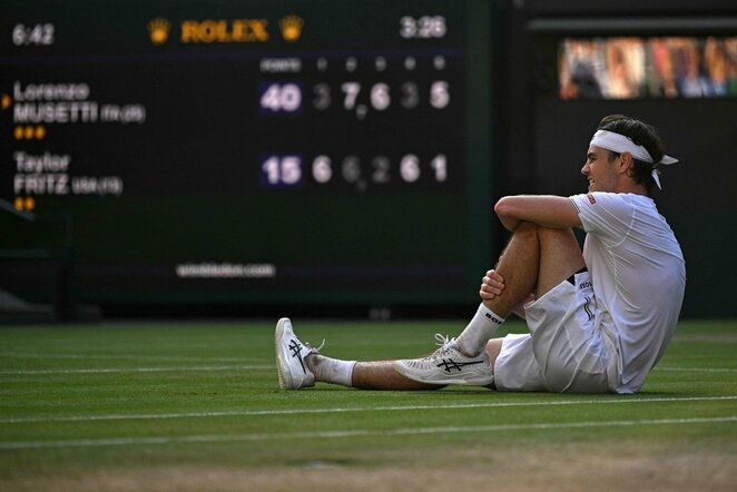 Tayloras Fritzas | Scanpix nuotr.