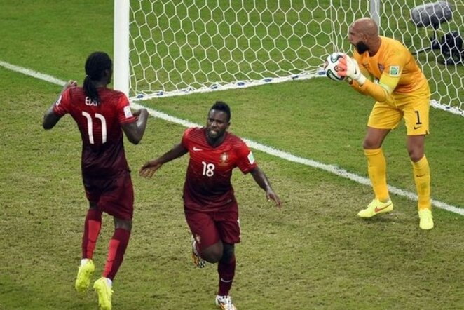 Varelos džiaugsmas pelnius įvartį | AFP/Scanpix nuotr.