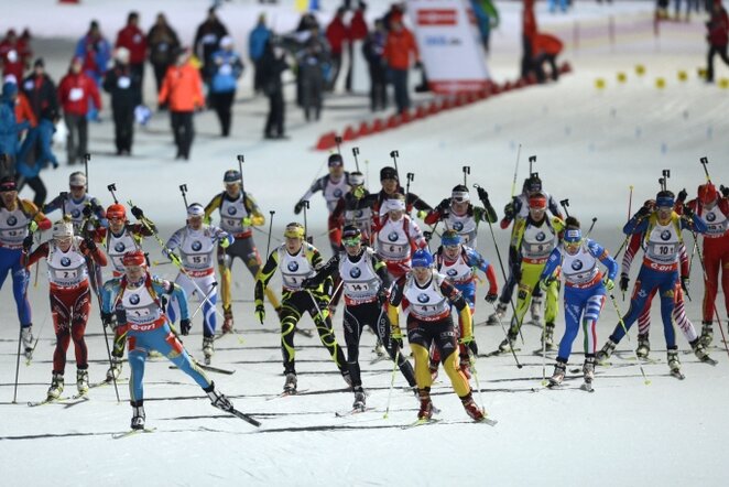 Biatlonas| AFP/Scanpix nuotr.