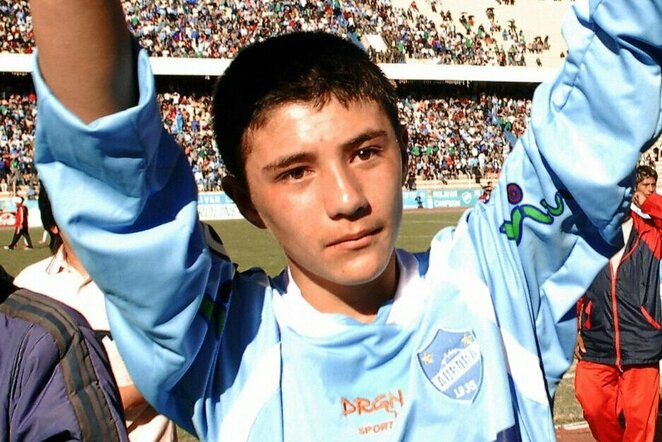 M.Baldivieso Bolivijos čempionate žaidė vos 12 metų | Sportas.lt nuotr.