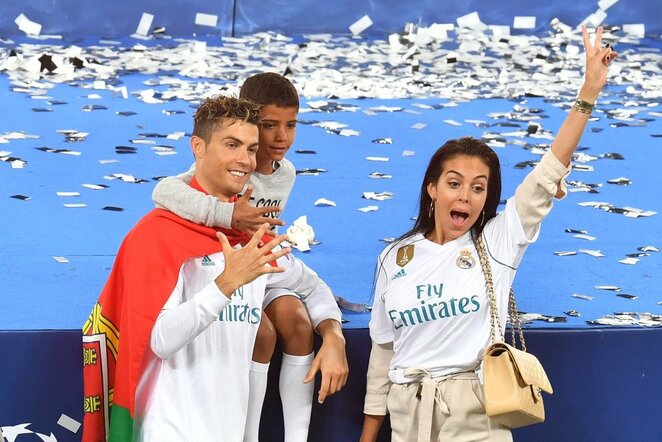 Cristiano Ronaldo su šeima | Scanpix nuotr.