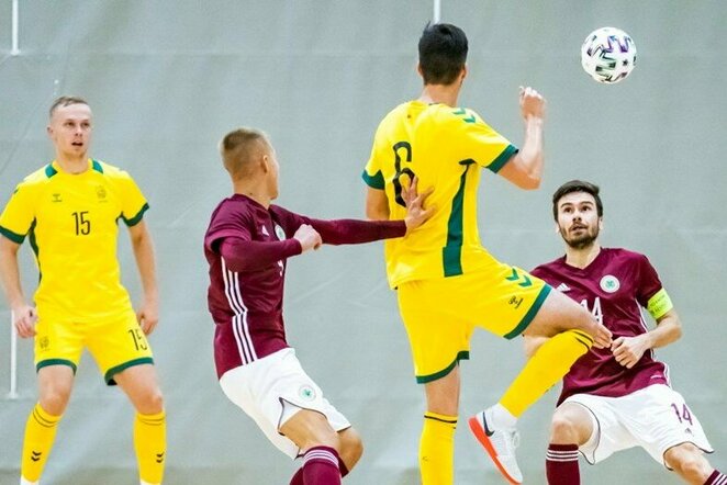 Lietuvos - Latvijos futsal rungtynės | lff.lt nuotr.
