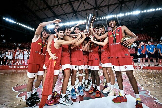 Ispanijos U18 rinktinė | FIBA nuotr.