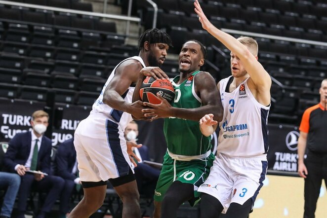 „Žalgiris“ – „Zenit“ rungtynių akimirka | Eriko Ovčarenko / BNS foto nuotr.