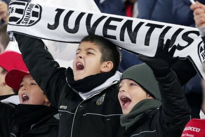 Vaikai užpildė „Juventus“ stadioną | AFP/Scanpix nuotr.