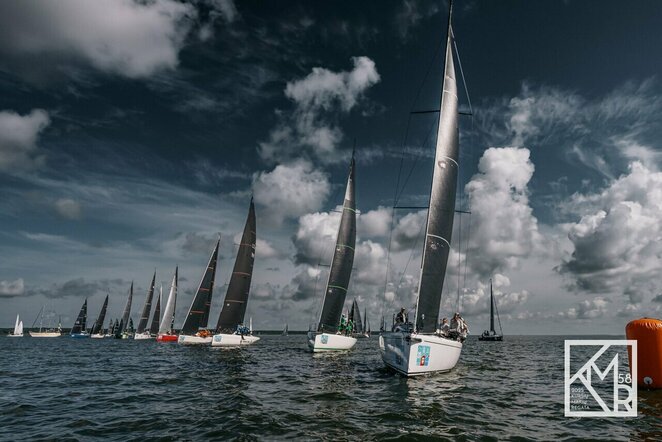 „Kuršių marių regata“ taps simboliniu tiltu tarp šimtmetį skaičiuojančios tradicijos ir svarbiausio šių metų jūrinio buriavimo starto  | Domo Rimeikos nuotr.