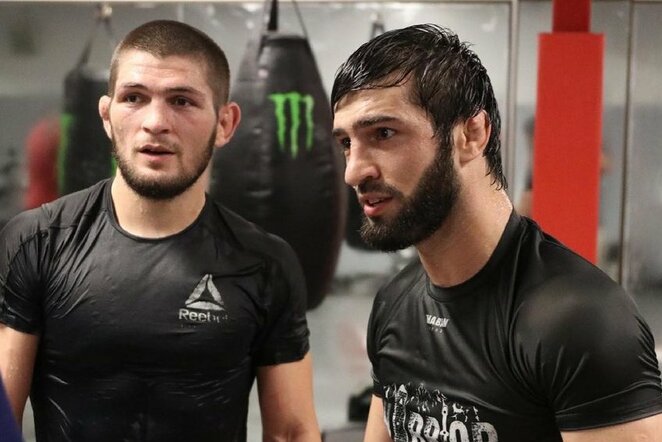 Chabibas Nurmagomedovas ir Zubaira Tuchugovas | Instagram.com nuotr