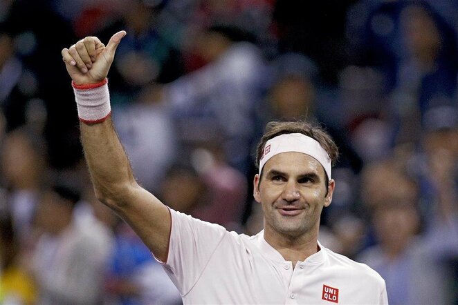 Rogeris Federeris prieš Daniilą Medvedevą | Scanpix nuotr.