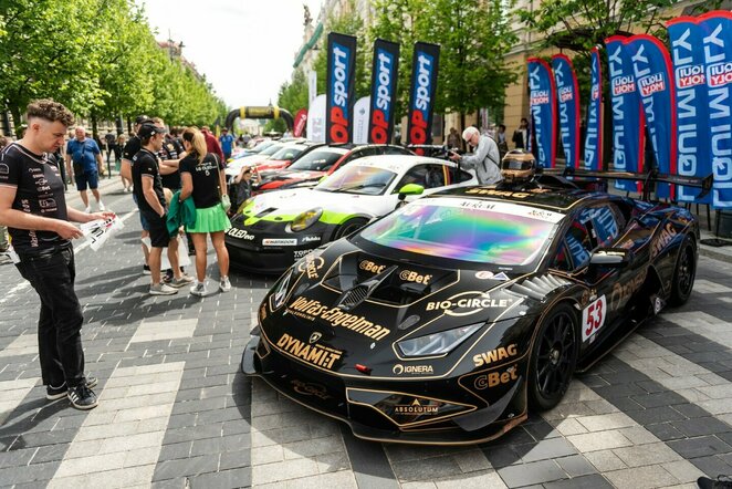„Aurum 1006 km lenktynių pristatymas“ | Vytauto Pilkausko nuotr.