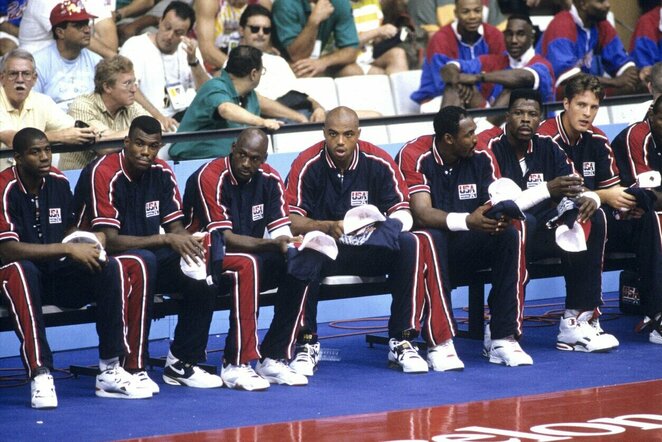 Olimpinė JAV krepšinio rinktinė (1992) | Scanpix nuotr.