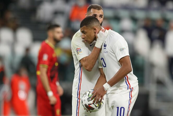 Karimas Benzema ir Kylianas Mbappe | Scanpix nuotr.