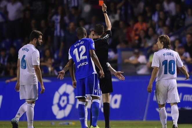 Deportivo La Coruna“ - „Real“ rungtynių akimirka | Scanpix nuotr.