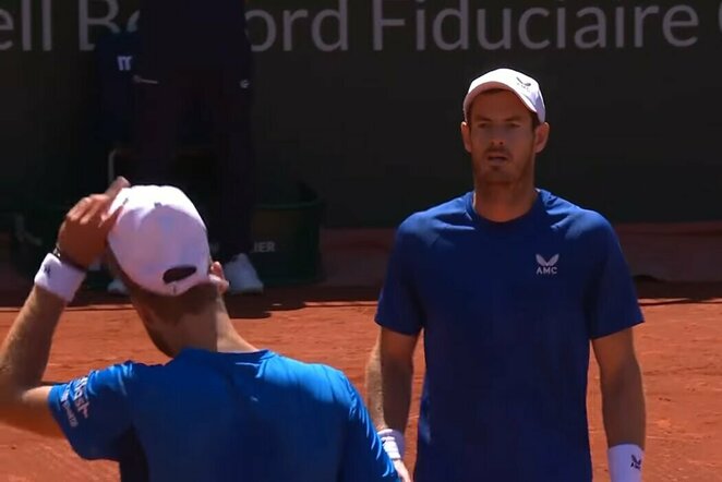 Andy Murray'us | „Stop“ kadras