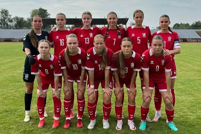 Lietuvos WU-19 futbolo rinktinė | lff.lt nuotr.