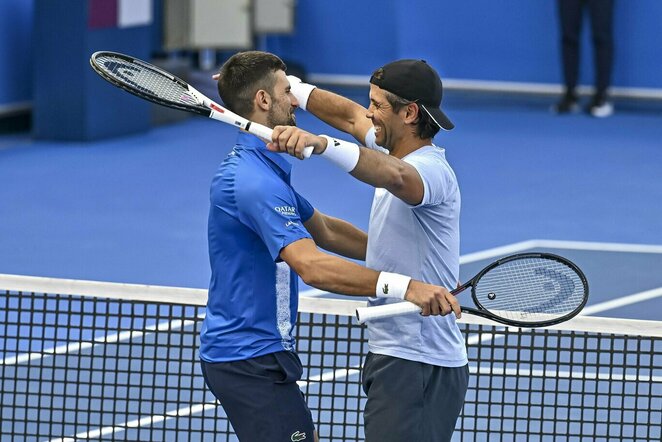 Novakas Djokovičius ir Fernando Verdasco | Scanpix nuotr.