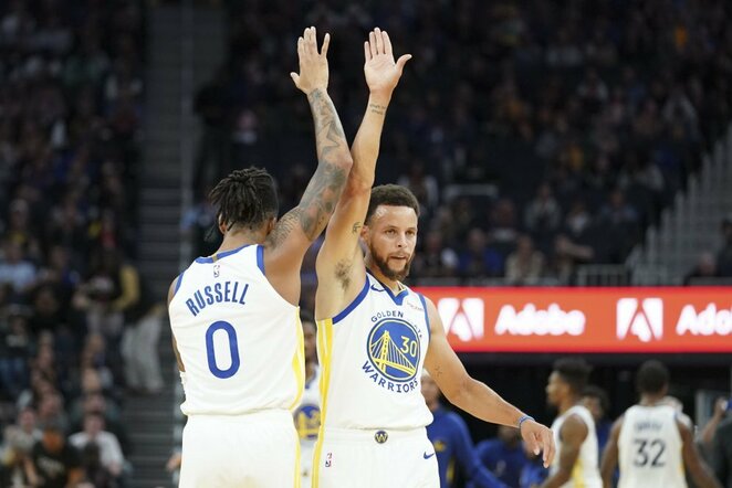 Russellas ir Curry | Scanpix nuotr.