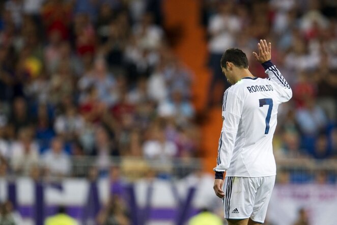 Cristiano Ronaldo rungtynėse prieš „Granada“ | AFP/Scanpix nuotr.