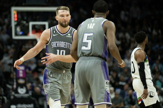 Sabonis ir Foxas | Scanpix nuotr.