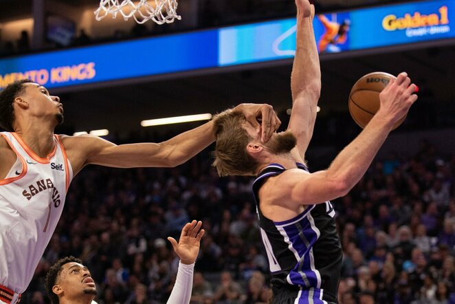 Wembanyama ir Sabonis | Scanpix nuotr.