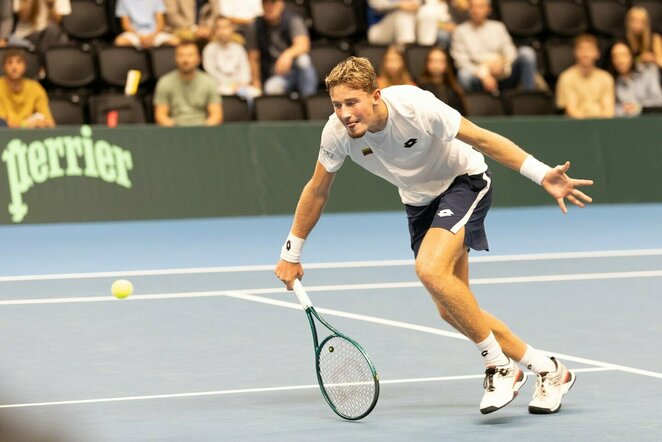 Edas Butvilas prieš Patricką Agbo-Panzo | Sauliaus Čirbos nuotr.