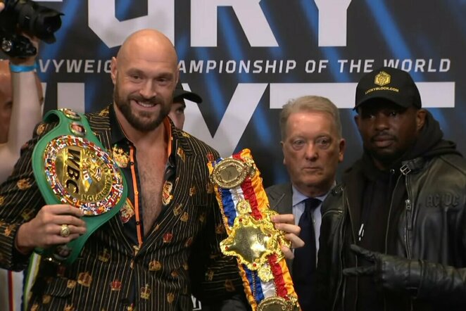 Tysonas Fury ir Dillianas Whyte'as | „Stop“ kadras