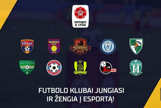 A lygos klubai žengia į e-sportą | LFF nuotr.