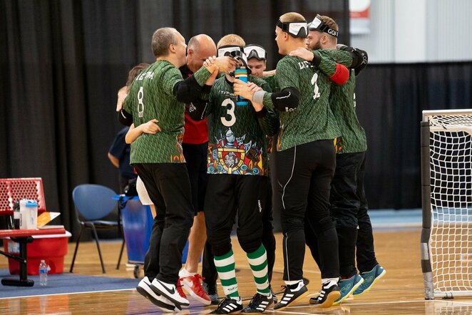 Lietuvos golbolo rinktinė | Organizatorių nuotr.
