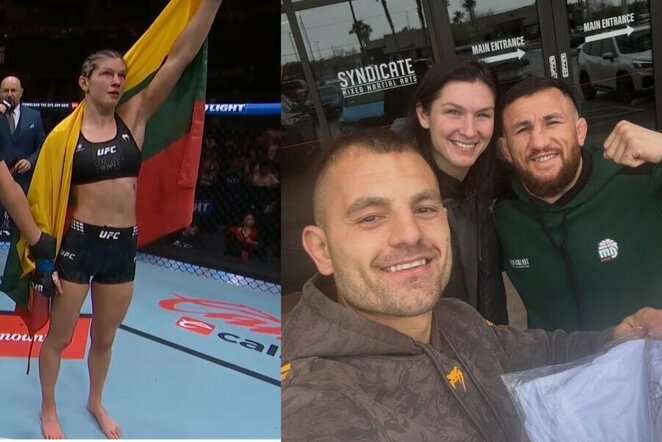 Ernesta Kareckaitė, Ignas Barysas ir Merabas Dvališvilis | Instagram.com nuotr