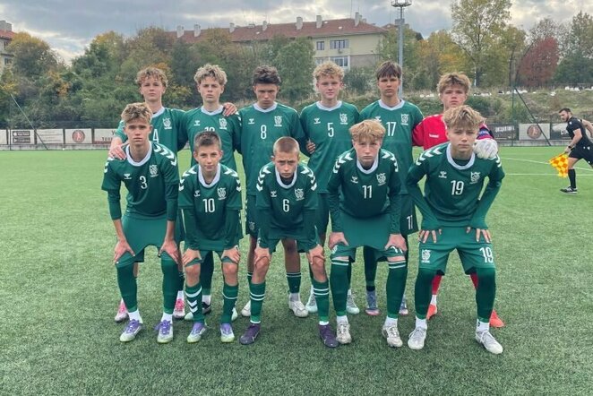 Lietuvos U-15 futbolo rinktinė | lff.lt nuotr.