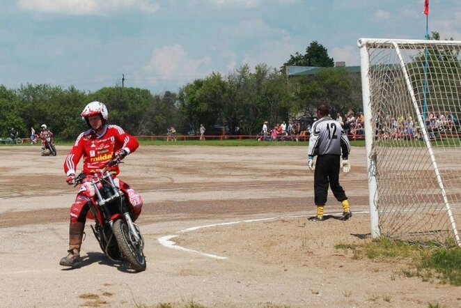 Motobolas | Kretingos motobolo klubo „Milda" nuotr.