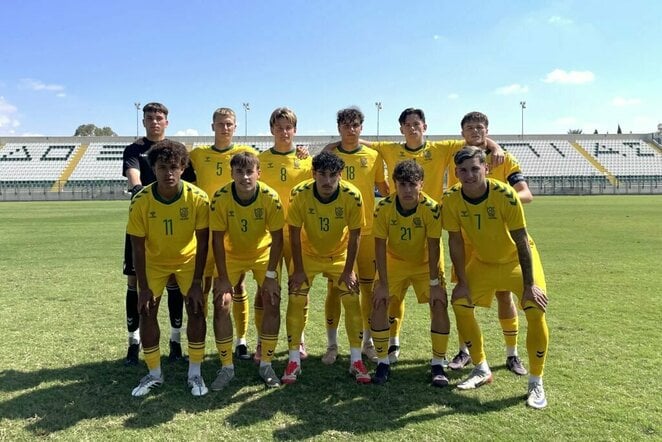 Lietuvos U-19 futbolo rinktinė | LFF nuotr.
