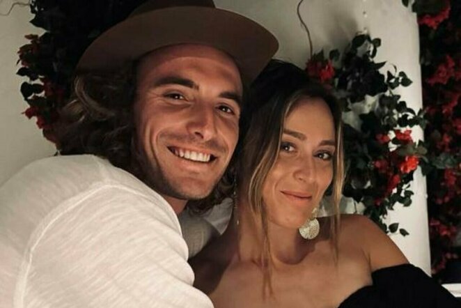 Stefanos Tsitsipas ir Paula Badosa | Instagram.com nuotr