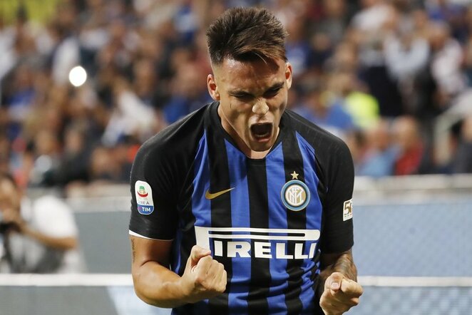 „Inter“ – „Cagliari“ rungtynių akimirka  | Scanpix nuotr.