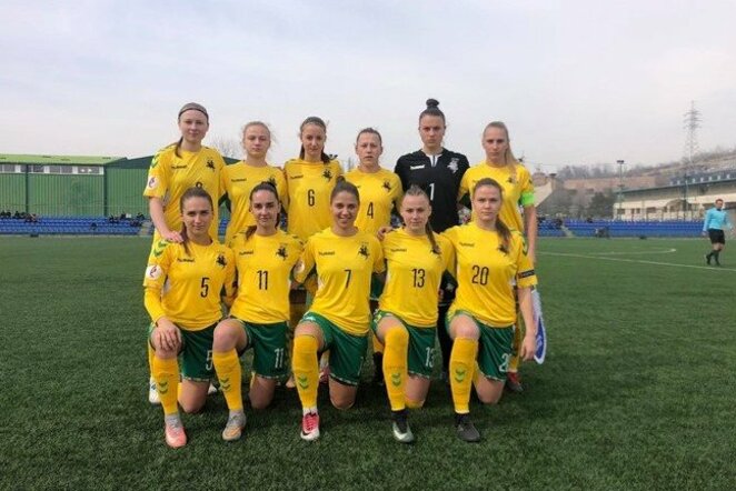 Lietuvos moterų futbolo rinktinė | LFF nuotr.
