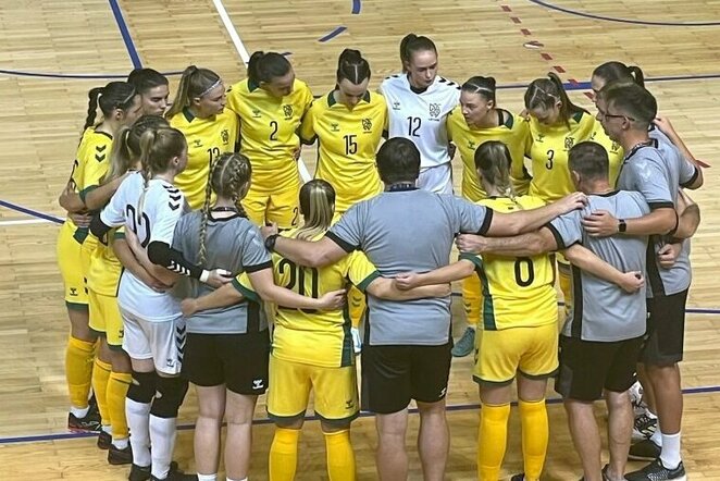 Lietuvos moterų futsal rinktinė | Organizatorių nuotr.