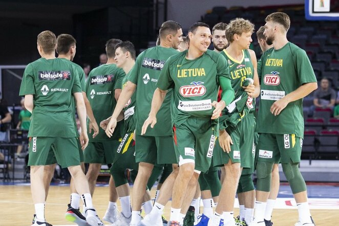 Lietuva – Suomija rungtynių akimirka | Luko Balandžio / BNS foto nuotr.