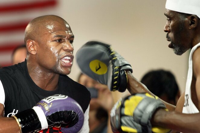 Floydas Mayweatheris ir Rogeris Mayweatheris | Youtube.com nuotr.