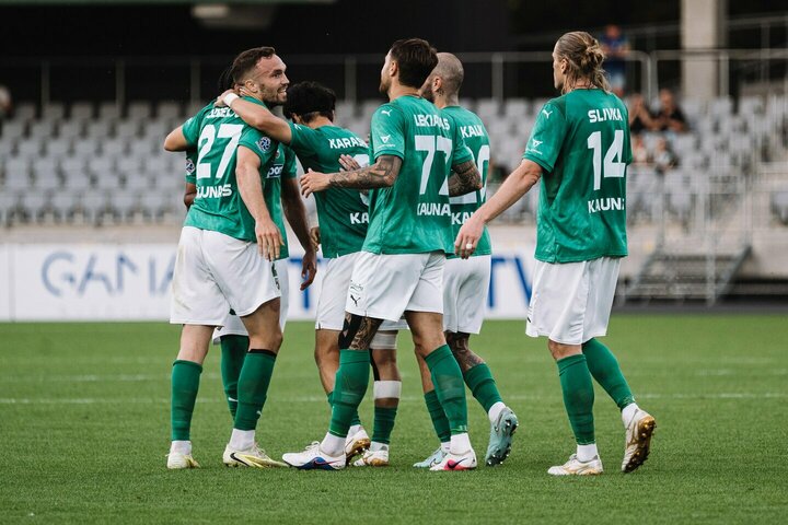 „Kauno Žalgiris“ – „Sūduva“ rungtynių akimirka | Lino Žemgulio / FK Kauno Žalgiris nuotr.