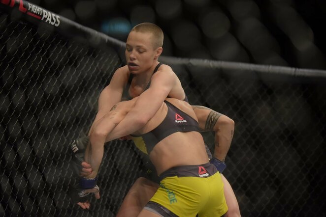 Rose Namajunas ir Jessica Andrade | Scanpix nuotr.