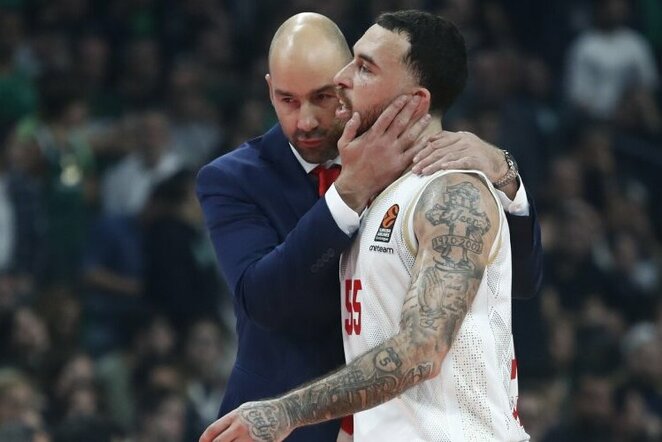 Spanoulis ir Jamesas | Scanpix nuotr.