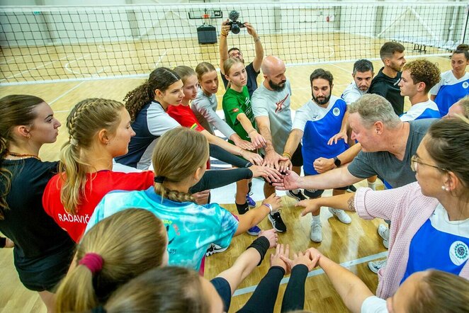 Lietuvos tinklinio rinktinių stovykla | Evaldo Šemioto nuotr.